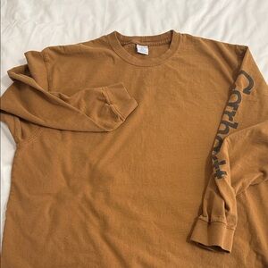 Carhartt Men's Brown Long Sleeve Shirt